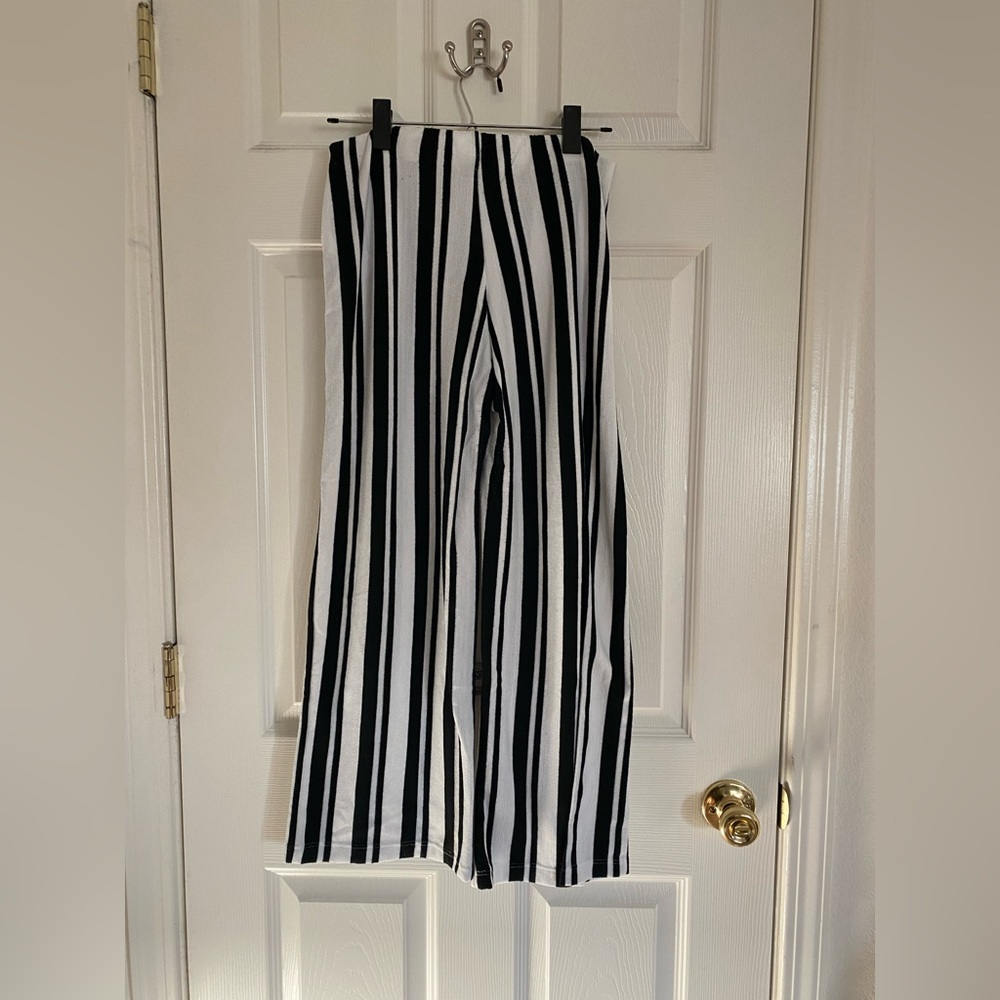 Urban Outfitters Pinstripe Flared Pants - Picture 3 of 5